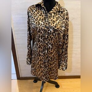 Victoria's Secret Leopard Print Sleep Shirt